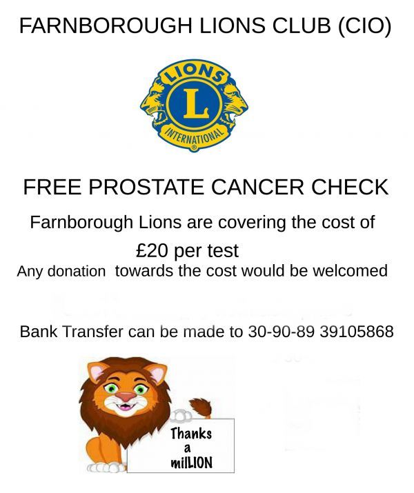 Details of the Prostate Cancer Awareness Day donations page