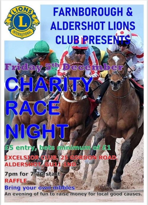 Lions Race Night Dec 2025