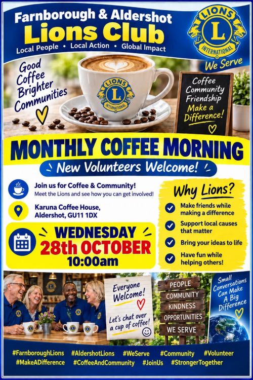 Oct Coffee morning 1